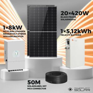 GRENINTOL 8kW Photovoltaikanlage mit 8,7kWh Speicher