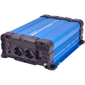 Solartronics - Spannungswandler FS2000DR 12V 2000 Watt reiner Sinus blau Inverter