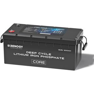 Renogy 12V 200Ah Lifepo4 Batterie 24V 48V Batteriebank erweitern 5 Jahre Herstellergarantie