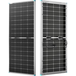 Renogy Bifacial 220 Watt Solar Panels 12V hocheffizientes Solarmodul für Wohnmobil, Zuhause, Batterieaufladung