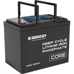 Renogy 12V 24V 48V 100Ah Lifepo4 Batterie Batteriebank 5 Jahre Garantie