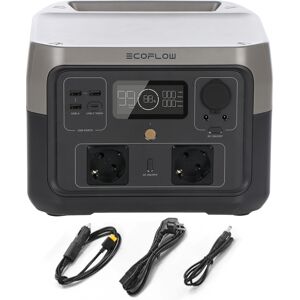 EcoFlow River 2 MAX - Tragbare Powerstation - 500W - 512Wh/25.6V