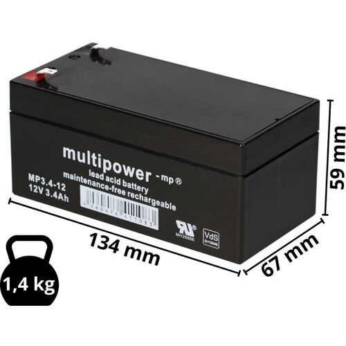 MULTIPOWER Akku batterie kompatibel für 24V treppensteiger steighilfe alber scala mobil S31 mp