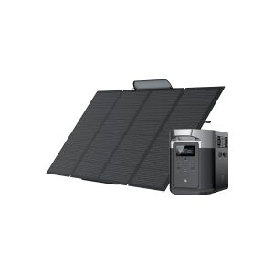 EcoFlow ECOFLOW starter set solar panel 400W + power station Delta Max A2,000W