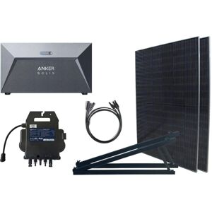 Anker - Centrale solaire Plug&Play 1600 Wh solix E1600 + micro-onduleur APSystems EZ1-M-EU + 2 panneaux solaires TW405 - Publicité