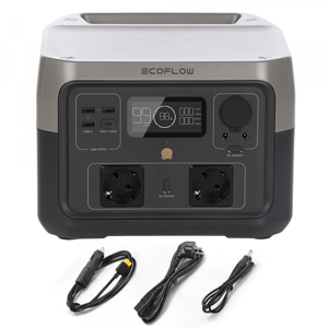 EcoFlow River 2 MAX - Batterie PowerStation Portable - 500 W - 512 Wh/25.6 V - Publicité