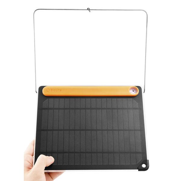 biolite solar panel 5+ - caricabatterie solare black/orange