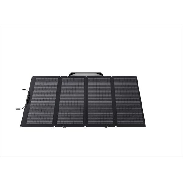ecoflow pannello solare portatile bifacciale 220w-nero