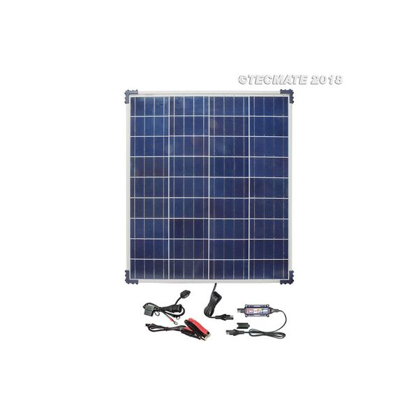 optimate caricabatterie a pannello solare 80 w tm523-8