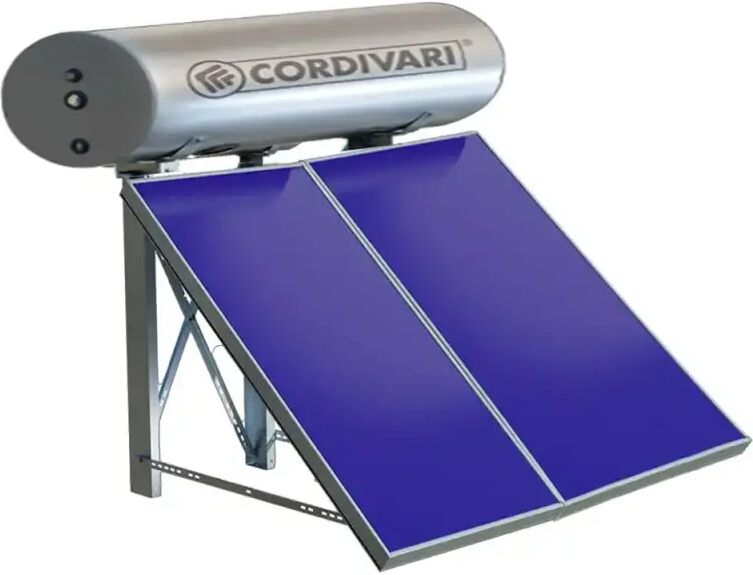 Cordivari Pannello Solare Termico Panarea 300 Lt A Circolazione Naturale Da 4 Mq Tetto Piano