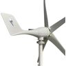 GeRRit 3000 w 5 Blades Gratis Energie Windenergie HO Efficiënte 12 v 24 v Windturbine nerator Met MPPT Controller wind Systeem (Color : Wind turbine only, Size : 48V_3KW 3BLADES)