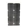tempo di saldi Fotovoltaïsch zonnepaneel 30 W 12 V met siliciumcellen en tang