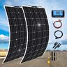 MERCB-R Zonnepaneel 400 Watt zonne-acculader, 2 × 200W 18V monokristallijn zonnepaneel, buigbaar zonnepaneel met hoog rendement