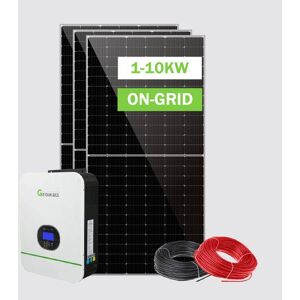 8kw Solcelle Pakke Komplett Med Growatt Inverter 