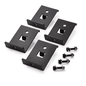 Goal Zero Boulder Mounting Brackets 4-pack Black OneSize, Black