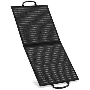 MSW Bärbar solpanel - Hopfällbar - 40 W - 2 USB-anslutningar