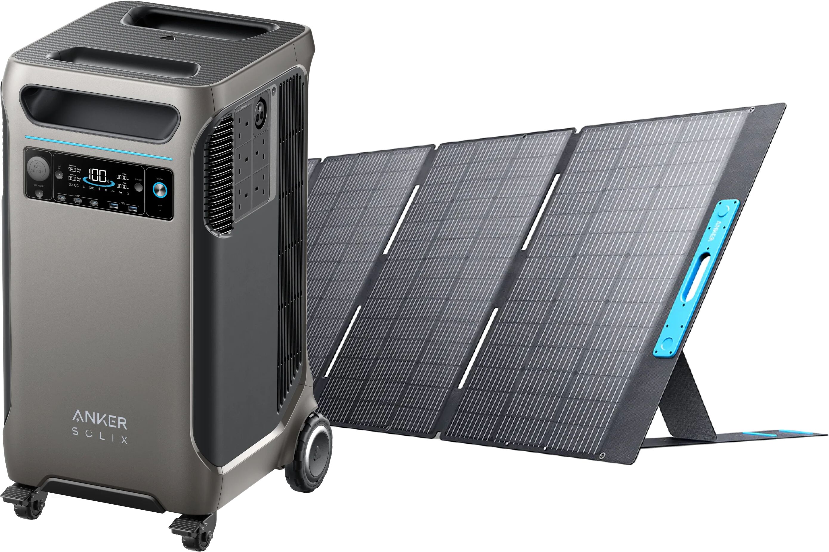 Anker SOLIX F3800 Solar Generator + 400W Solar Panel