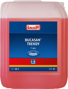 Buzil GmbH & Co. KG Buzil Sanitärreiniger Bucasan® Trendy T 464, Duftintensiver Unterhaltsreiniger auf Amidosulfonsäurebasis, 10 Liter - Kanister