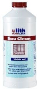 WBV-Oelde GmbH & Co.KG Ulithclean BauClean Reiniger, Entfernt Zementschleier von nahezu allen Untergründen, 1000 ml - Flasche