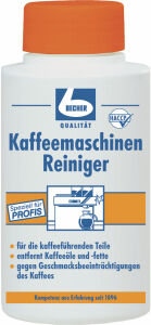 Dr. Becher GmbH Dr. Becher Kaffeemaschinen Reiniger, Reinigungsmittel für die kaffeeführenden Teile, 1000 g - Flasche