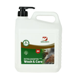 Dreumex B.V. Dreumex Handreiniger Wasch & Care - 2 in 1, Reinigt und pflegt die Haut, 3 Liter - Kanne + Pumpe