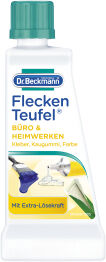 delta pronatura Dr.Krauss & Dr.Beckmann KG Dr. Beckmann Fleckenteufel Büro & Heimwerken, Spezialfleckentferner gegen Kleber-, Farb- und Kaugummiflecken, 50 ml - Flasche