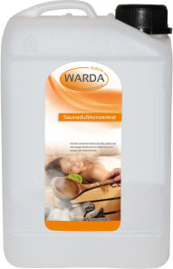 WARDA-DUFTÖLE Warda Sauna-Duft-Konzentrat Euka-Menthol, Saunaaufguss aus naturreinen & naturidentischen ätherischen Ölen, 5 l - Kanister