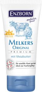 Ferdinand Eimermacher GmbH & Co. KG ENZBORN® Melkers Original Premium Sheabutter, Hochwertiges Hautschutzfett für gereizte Haut, 50 ml - Tube