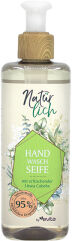 HEINRICH HAGNER GmbH & Co Natürlich by evita Hand-Waschseife, sorgt für eine besonders sanfte Reinigung deiner Hände, 300 ml - Flasche, Litsea Cubeba