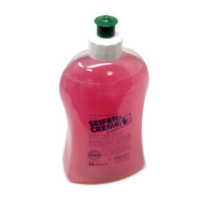 DREITURM GmbH Dreiturm SEIFENCREME, rosé, Hautfreundliche Waschcreme mit angenehmen Duft, 0,5 Liter - Flasche