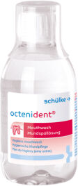 Schülke & Mayr GmbH Schülke Mundspülung octenident®, Hygienische Mundspüllösung zur Mundpflege, 60 ml - Flasche