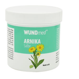 WUNDmed GmbH & Co. KG WUNDmed Arnika Salbe, vegan, Wund- und Heilsalbe zur äußerlichen Anwendung bei stumpfen Verletzungen, 250 ml - Dose