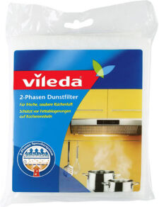 Vileda GmbH Vileda 2-Phasen-Dunstfilter, Für eine frische und saubere Küchenluft, 1 Packung = 1 Stück