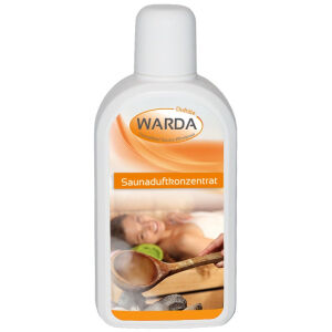 WARDA-DUFTÖLE Warda Sauna-Duft-Konzentrat Exclusiv, Saunaaufguss aus naturreinen & naturidentischen ätherischen Ölen, 200 ml - Flasche