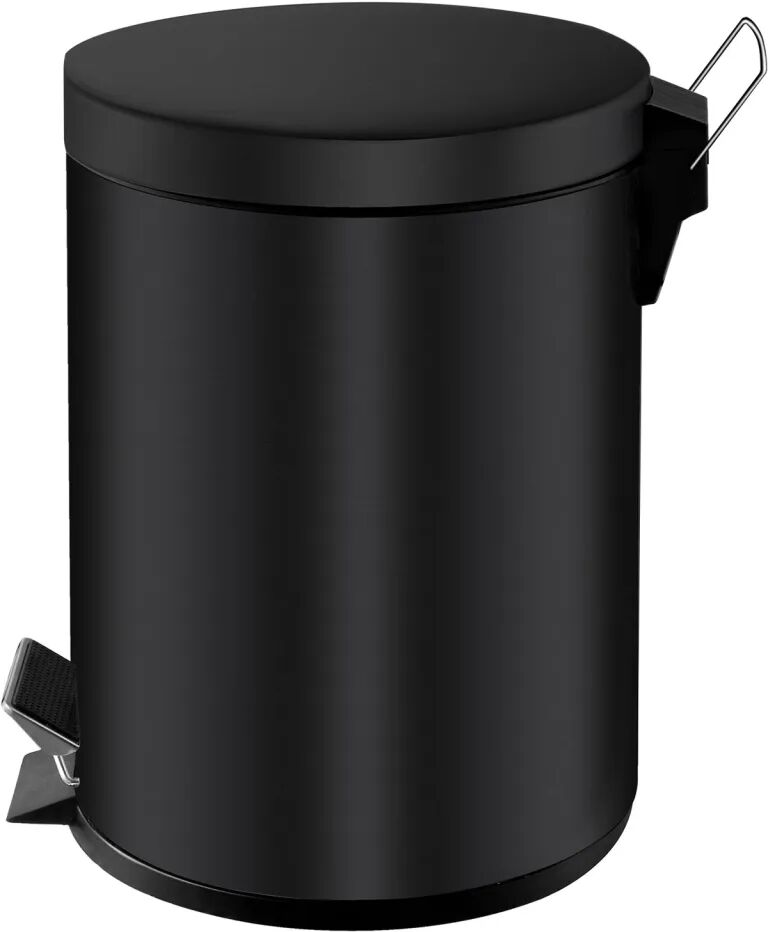 EKO Poubelle à pédale Classic 5 L Noir