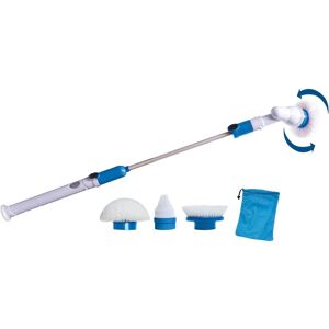 MediaShop Reinigungsbürste »HURRICANE SPIN SCRUBBER«, Set, 7 St., aus... weiss-blau