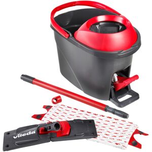 Vileda Bodenwischer-Set »ULTRAMAX 2in1 TURBO Box« schwarz/rot