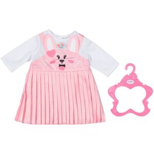 Baby Born Puppenkleidung »Häschenkleid, 43 cm«, mit Kleiderbügel rosa/weiss