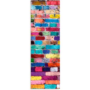 Artland Garderobenleiste »Bunte Mauer«, teilmontiert bunt Größe