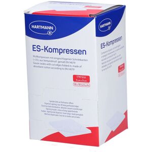 Hartmann ES Kompressen 12 Lagen 5 x 5 cm 100 ct