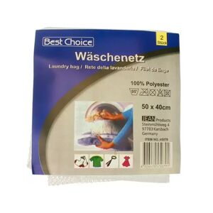 Best Choice - Wäschenetz, 2 Pezzi, Weiss