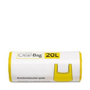 Cleanbag - Allzweckbeutel, 20 L, Gelb