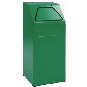 kaiserkraft Recycling-Behälter, Volumen 65 l, BxHxT 400 x 960 x 380 mm, grün RAL 6024
