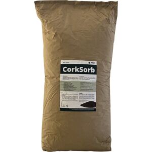 kaiserkraft Ölbindemittel CorkSorb-Granulat, für Öle, Kraftstoffe, Lösemittel, 75-l-Sack