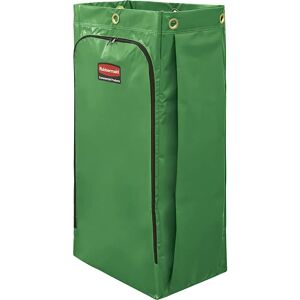 Rubbermaid Recyclingsack, Volumen 128 l, mit universellem Symbol, grün