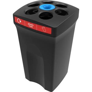 kaiserkraft Bechersammler EnviroCup, für Plastikbecher, mit roter Kennzeichnung, ab 2 Stk
