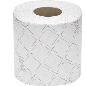 Kimberly-Clark Scott® ESSENTIAL™ Toilettenpapier, 2-lagig, VE 64 Stk x 350 Blatt, weiß