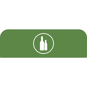 Rubbermaid Hinweistafel Configure™, für 87-l-Behälter, grün