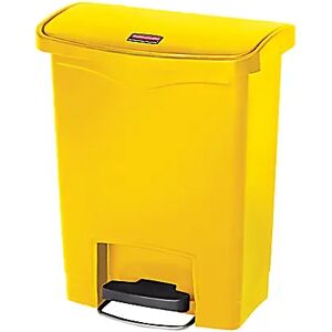 Rubbermaid Tretabfallsammler SLIM JIM®, Volumen 30 l, BxHxT 271 x 536 x 425 mm, gelb