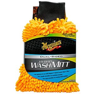 Meguiar's X210200EU Hybrid Microfibre Wash Mitt, Waschhandschuh